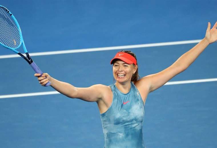 Sharapova, de 32 años, anunció este miércoles alejarse del tenis después de 28 dedicados a esta actividad. Foto: Internetprofesional. 