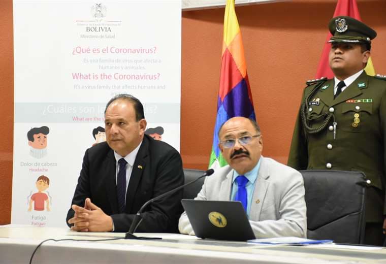El ministro de Salud dio su informe este jueves en la ciudad de La Paz