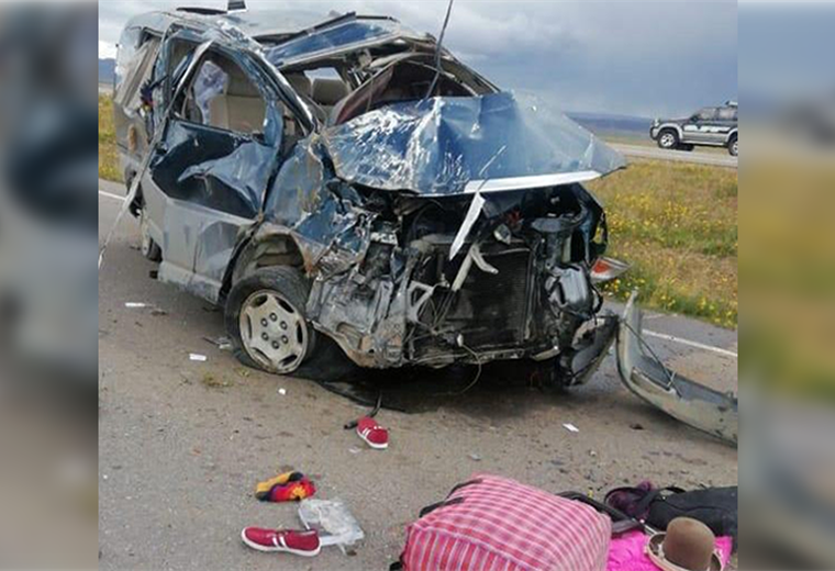 Uno de los accidentes se produjo en la carretera Oruro-Pisiga
