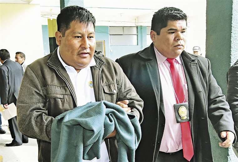 La Fiscalía de La Paz los presentará ante un juez para que se defina su situación jurídica. Foto: APG NOTICIAS