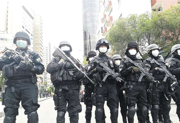 La Policía se concentró en El Prado, donde inició un operativo de control que será más estricto