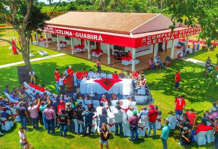 Así lucía el Complejo Celina – Guabirá el día de su inauguración. Foto: Archivo/Club Guabirá