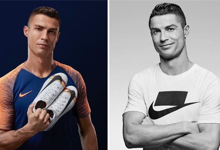 Ronaldo es uno de los futbolistas que utiliza Nike