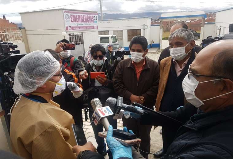 Autoridades recorren poblaciones intermedias de La Paz I Foto: Gobernación.