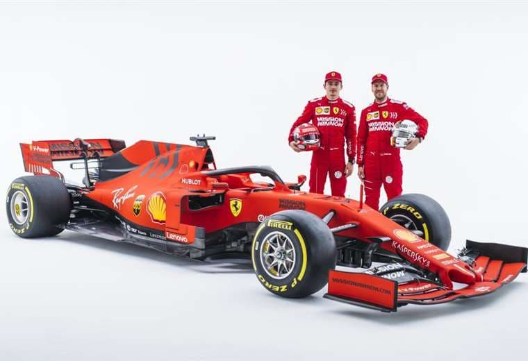 Leclerc y Vettel son los pilotos de la escudería Ferrari. Foto: Internet