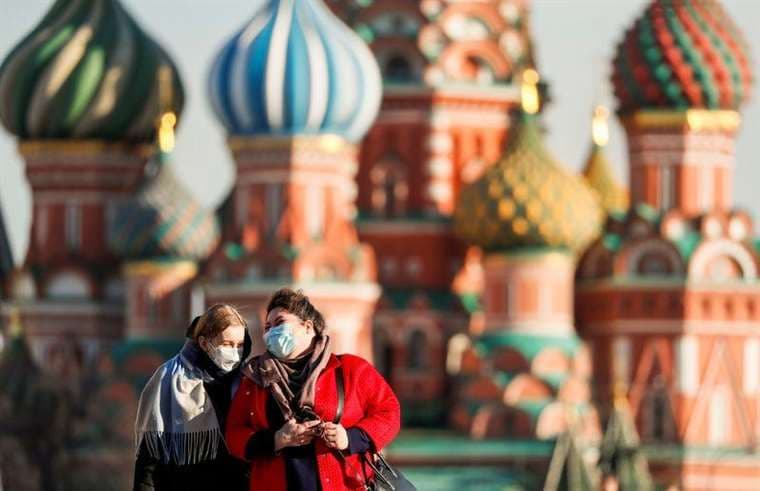 Rusia tiene 1.534 casos de contagio y ocho muertos