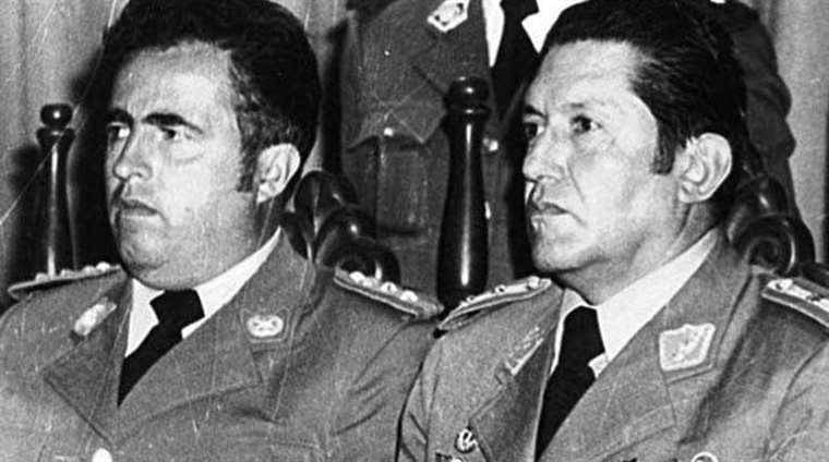 Los dos protagonistas del golpe de 1980