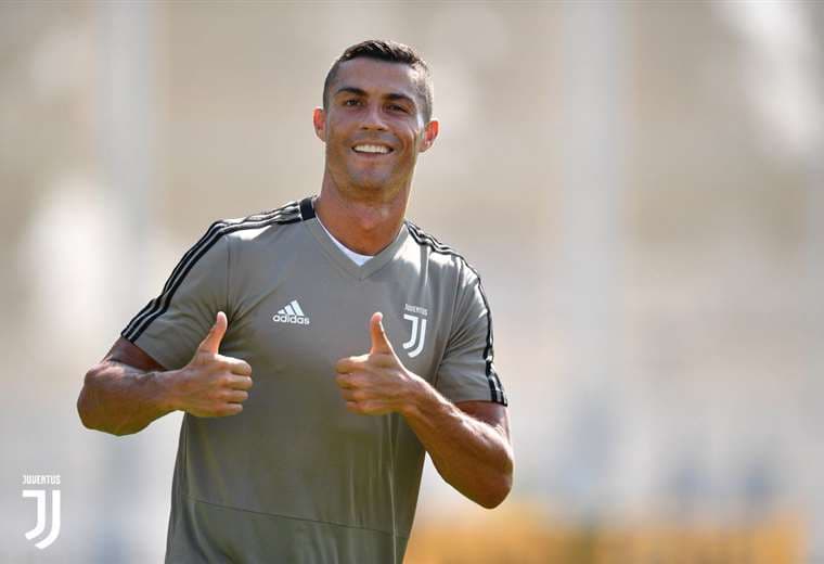 Cristiano Ronaldo no pierde el tiempo y se entrena de forma individual. Foto: Internet