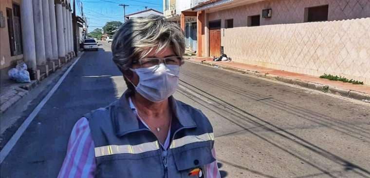 María Elva Pinkert pidió cuatro días de permiso para socorrer a Monteroa