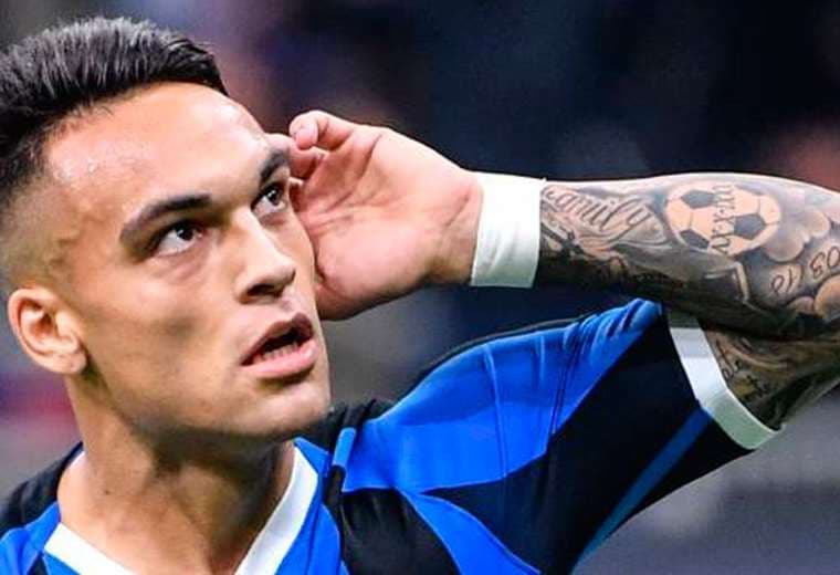 El argentino Lautaro Martínez pasa un buen momento en el Inter. Foto: Internet