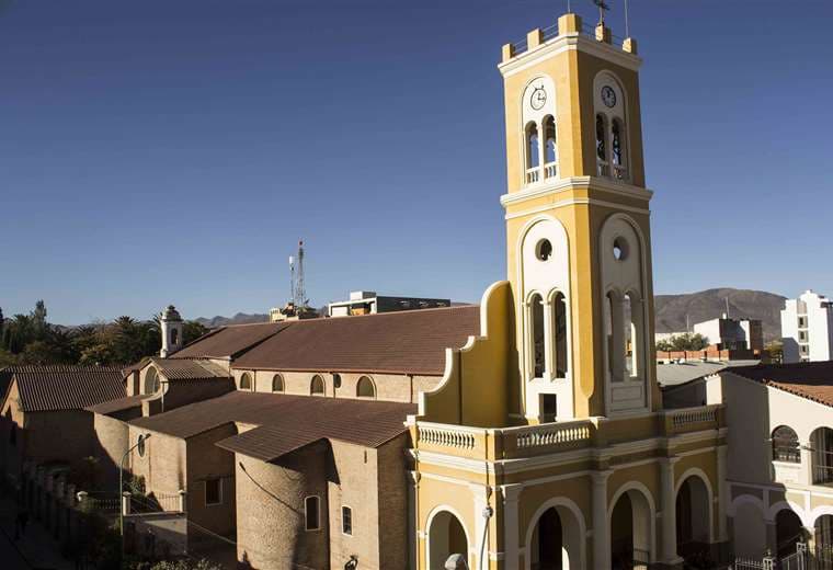 La iglesia de San Francisco en Tarija/ Foto: David Maygua