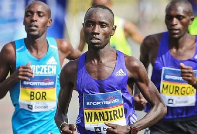 Daniel Kinyua, vencedor del maratón de Londres en 2017. Foto: Internet