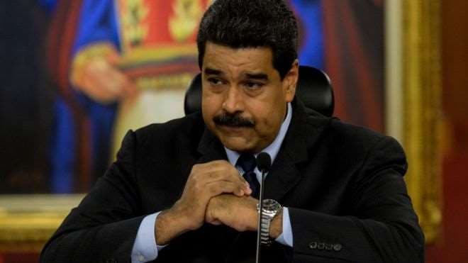 El mandatario venezolano. Foto AFP
