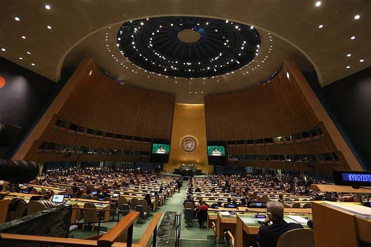La Asamblea General de la ONU. Foto Internet