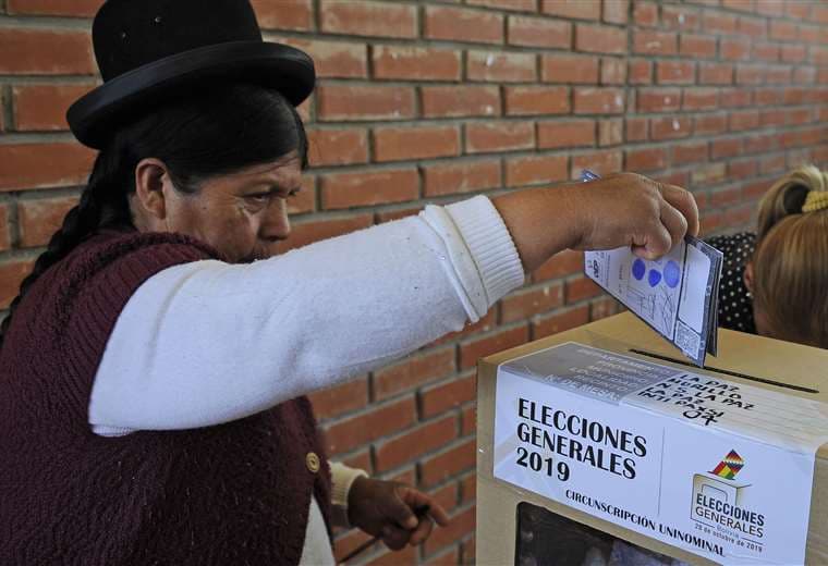 Imagen referencial de las últimas elecciones llevadas adelante en Bolivia