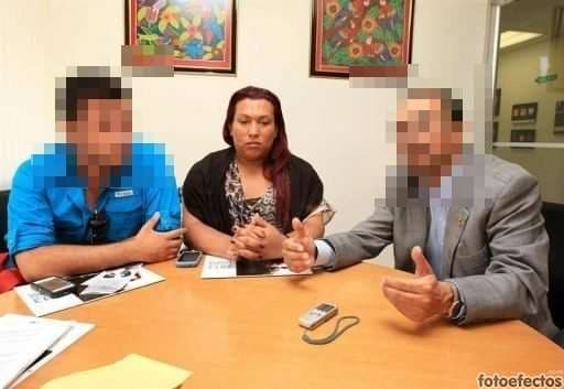 La transexual fue liberada tras pagar la multa. Foto: Crítica de Panamá