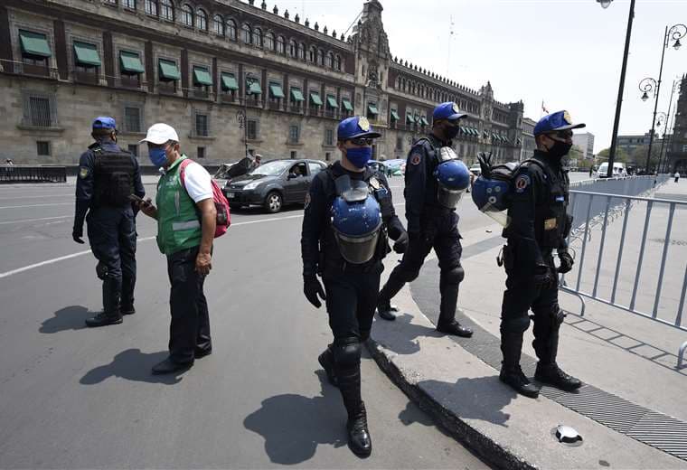 Pese a la cuarentena en varios estados el crimen continúa en México. Foto AFP