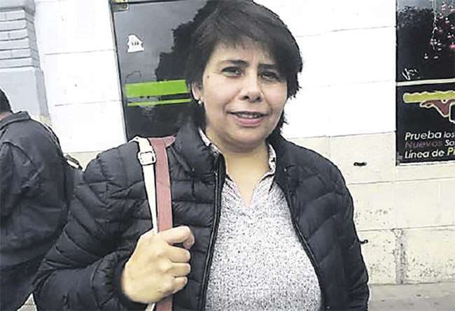 La fiscal de Distrito, Mirna Arancibia, informó del caso en Montero