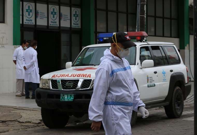 Médicos exigen equipos de bioseguridad (fotografía: Hernán Virgo)