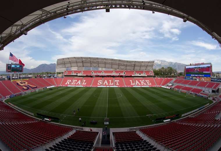 El estadio del Real Salt Lake luce vació desde hace unas semanas. Foto: Internet