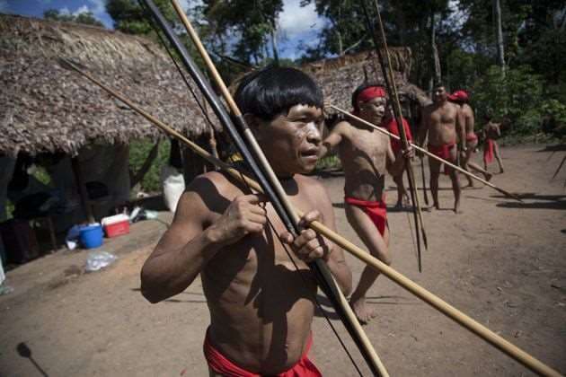 Los yanomani suman unos 27 mil individuos en Brasil. Foto Internet