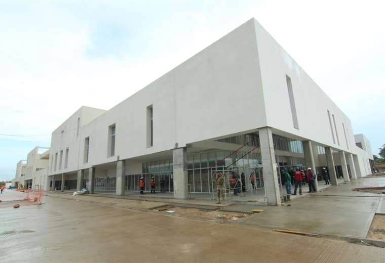 Este es el nuevo hospital de tercer nivel de Montero. Foto: Ministerio de Comunicación