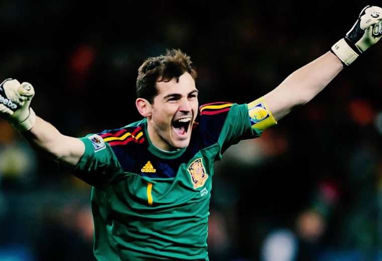 Iker Casillas fue figura de Real Madrid y la selección española. Foto: internet
