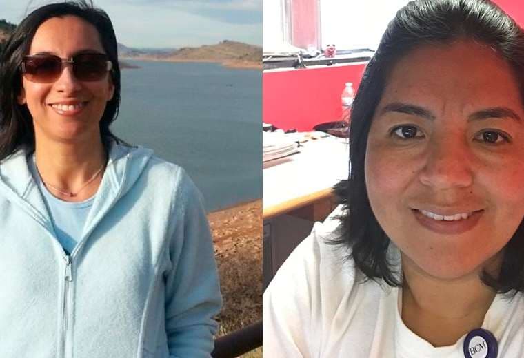 Karen Gómez y Milenka Arévalo, ambas bolivianas, están radicadas en EEUU