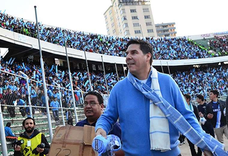 Marcelo Claure, presidente del club Bolívar. Foto: El Deber
