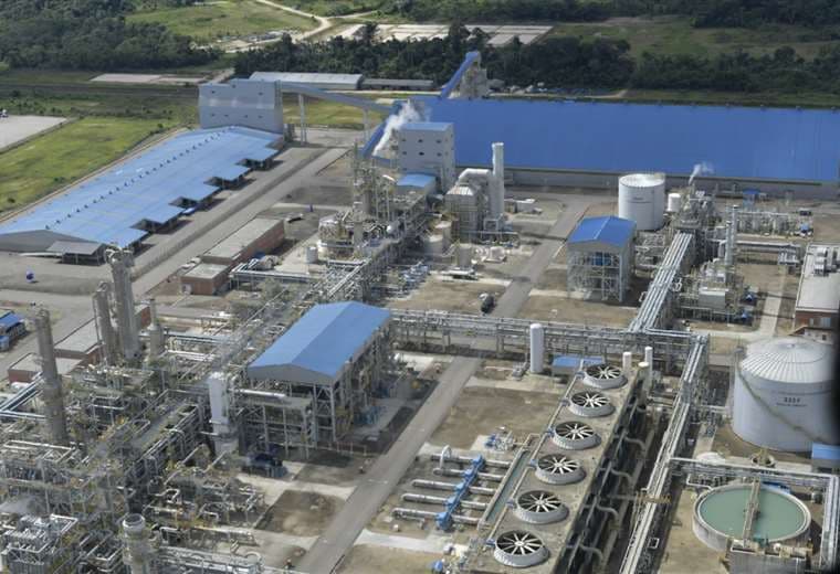 En la planta de urea y amoniaco se invirtieron más de $us 950 millones /Foto: ABI 