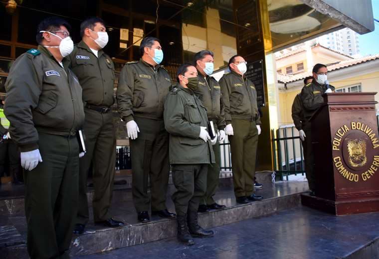 Efectivos de la Policía Boliviana I APG Noticias.