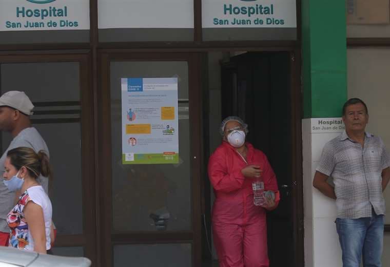 El San Juan de Dios es uno de los hospitales que atiende pacientes de coronavirus /Foto: Jorge Ibáñez