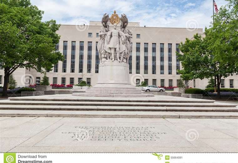 El tribunal del distrito de Washington. Foto Internet