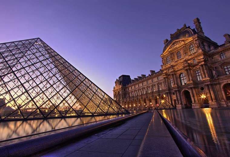 El museo del Louvre de París. Foto Internet