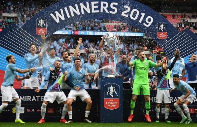 El Manchester City es uno de los clubes protagonisas de la Premier League, que se reiniciará el 17 de junio. Foto: AFP