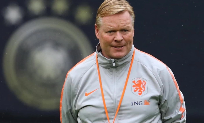 Ronald Koeman dirige a la selección de Holanda