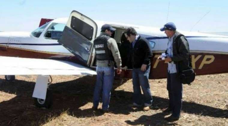 La aeronave cayó en Paraguay en mayo de 2019. Foto: Última Hora