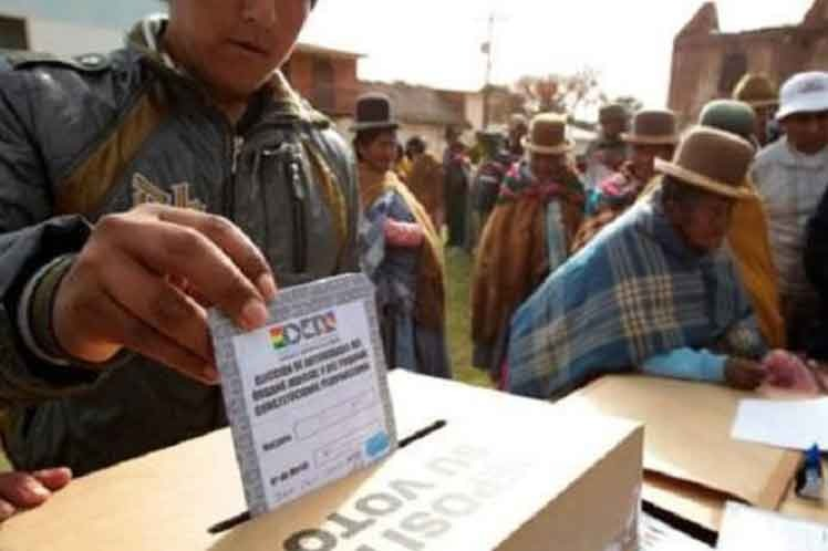 En Bolivia las elecciones generales están fijadas para el 6 de septiembre. Foto. Internet 