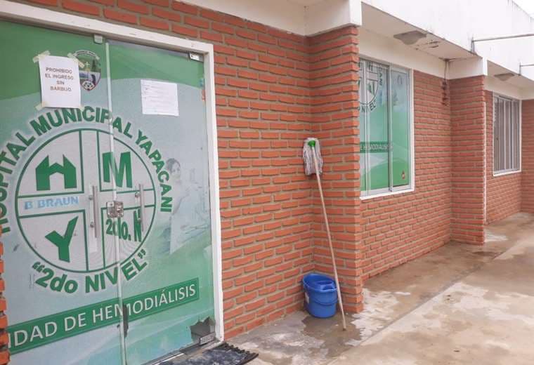 Sala de hemodiálisis en el hospital de Yapacaní (Foto: SOLEDAD PRADO)