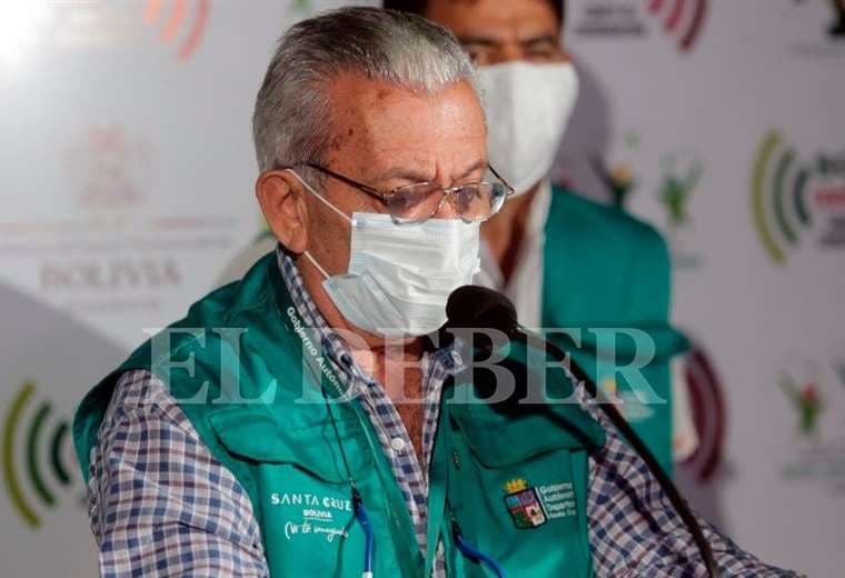 Óscar Urenda, recibe tratamiento / Foto: Jorge Uechi
