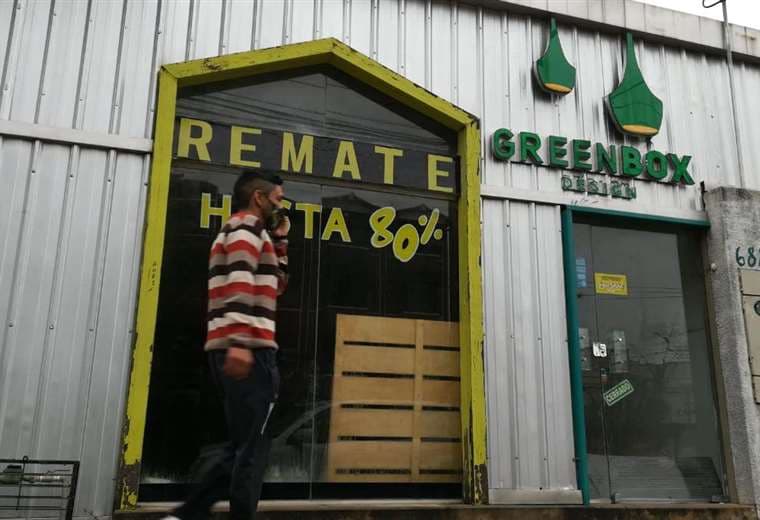 La tienda Green Box Design cerró sus puertas en abril. Foto: Ricardo Montero 