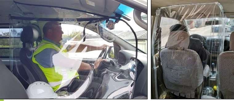 Ejemplo de cómo se deberían aislar los conductores con láminas de PVC (Foto: ALCALDÍA)