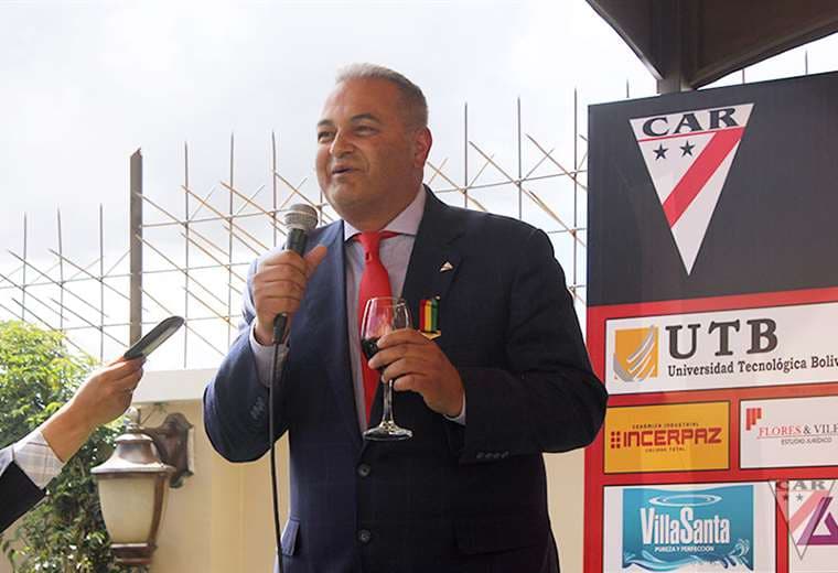 Fernando Costa, presidente del Club Always Ready de La Paz. Foto: internet