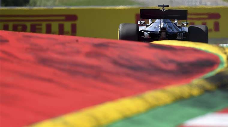 Lewis Hamilton durante una competencia. Foto: AFP