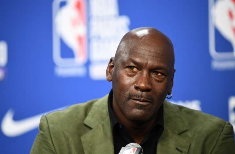 El legendario ex jugador de la NBA Michael Jordan anunció este viernes una donación de 100 millones de dólares en la próxima década para la lucha contra la desigualdad racial.. Foto: AFP