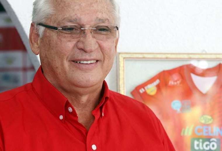 Rafael Paz, presidente del club Guabirá. Foto: El Deber