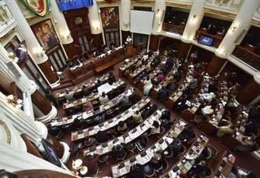 Una sesión en la Asamblea Legislativa.  Foto: APG Noticias