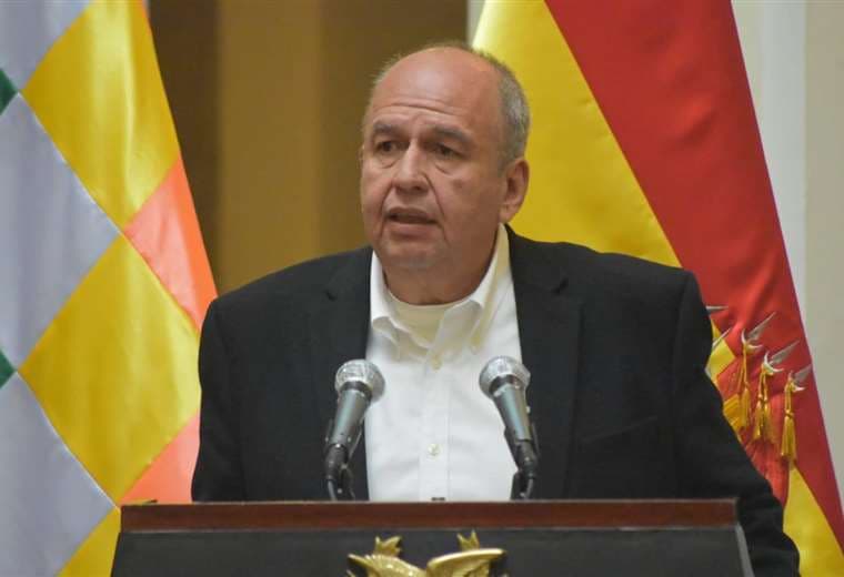 El ministro de Gobierno, Arturo Murillo.