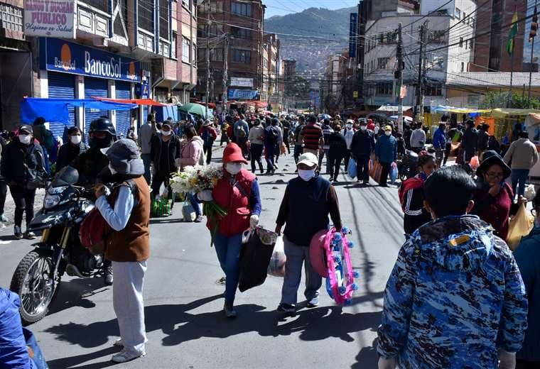 Hace poco más de dos semanas, La Paz comenzó en una cuarentea dinámica flexibilizada. Foto: APG Noticias