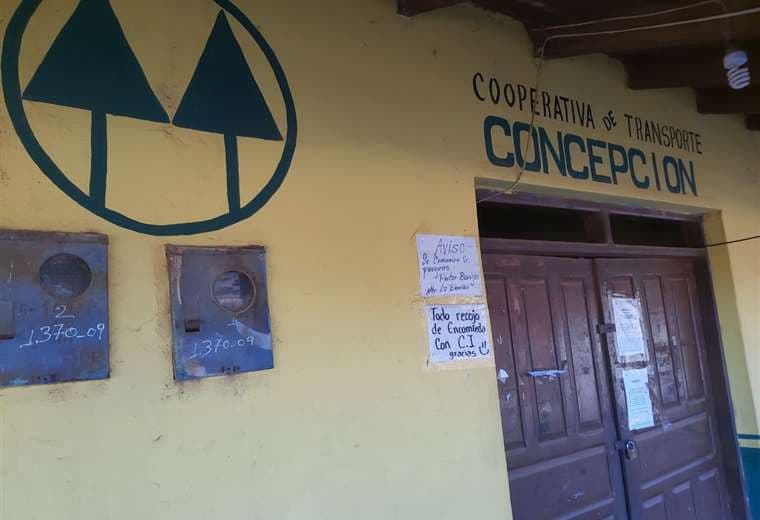 Oficinas cerradas debido a la pandemia. Foto Jorge Huanca